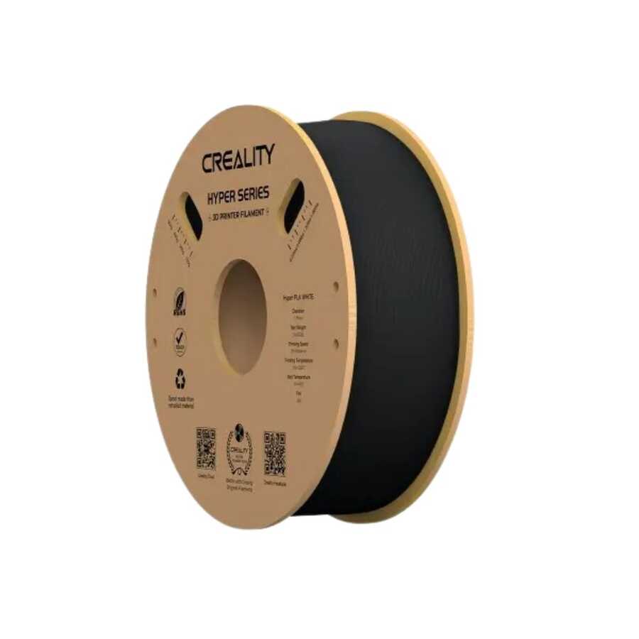 Creality Hyper PLA Siyah Filament 1.75mm 1Kg