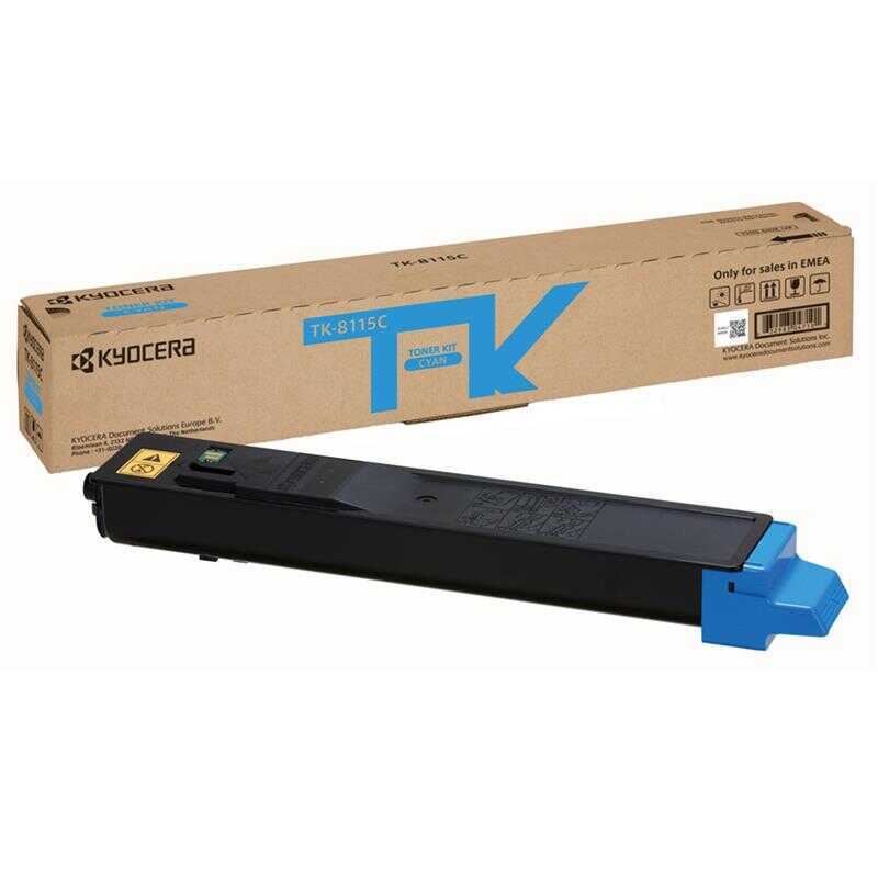 Kyocera TK-8115C Mavi Orijinal Toner