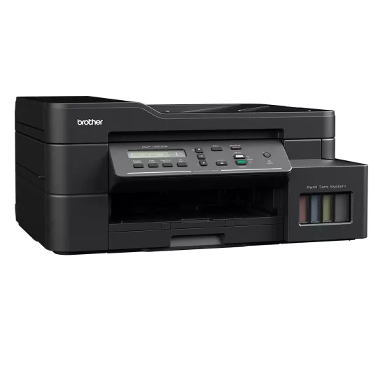 BROTHER DCP-T820DW Yazıcı-Tarayıcı-Fotokopi Wi-Fi Renkli Mürekkepli Tanklı Yazıcı 17ipm A4