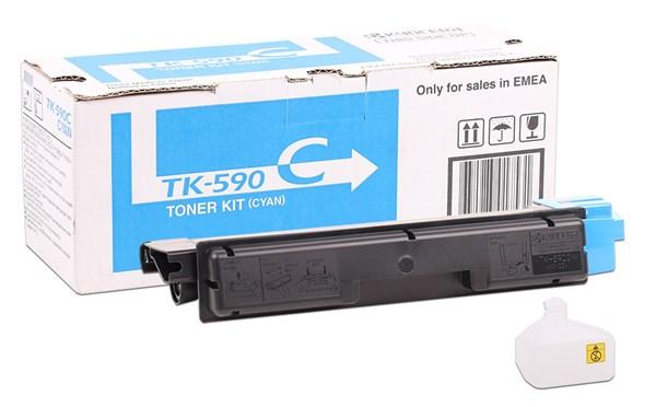 Kyocera Mita TK-590 Orjinal Mavi Toner