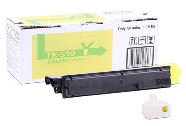 Kyocera Mita TK-590 Orjinal Sarı Toner