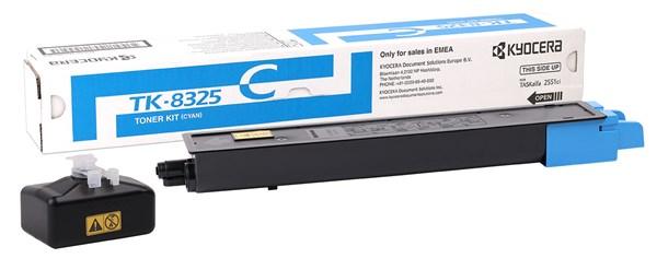 Kyocera Mita TK-8325 Orjinal Mavi Toner Taskalfa 2551ci