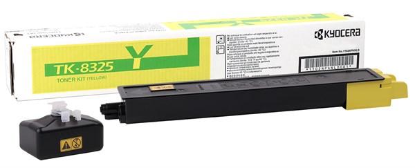 Kyocera Mita TK-8325 Orjinal Sarı Toner Taskalfa 2551ci