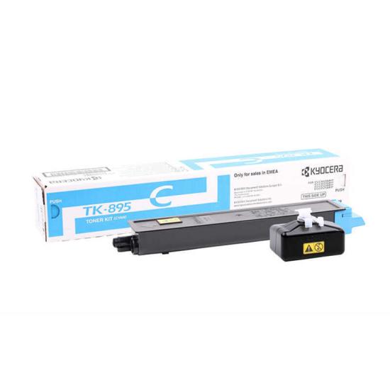 Kyocera Mita TK-895C Orjinal Mavi Toner