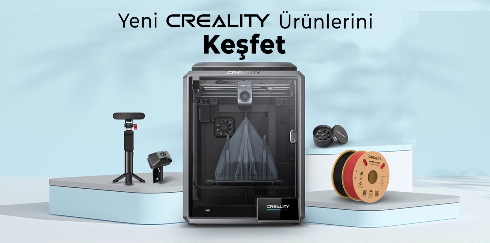 Creality K1C 3d yazıcı